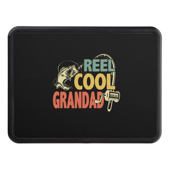 Grandfather Quotes | Fishing Cool Grandad Hitch Cover (Front)