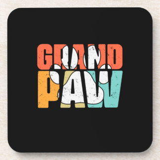 Grandfather Quotes | Grandpaw Dog Beverage Coaster