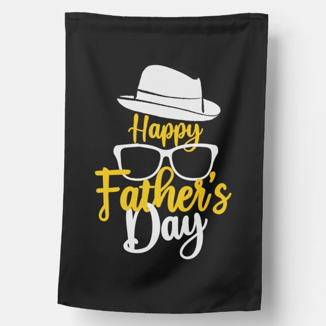 Grandfather Quotes | Happy Father Day House Flag (Front)