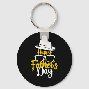 Grandfather Quotes Happy Father Day Keychain