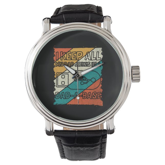 Grandfather Quotes | I Keep All My Dad Watch (Front)