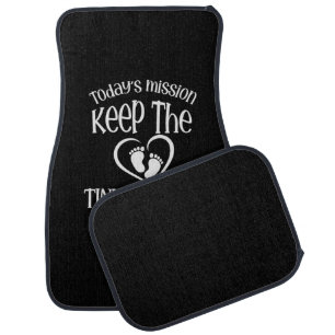 Grandfather Quotes Keep The Tiny Human Alive Car Floor Mat
