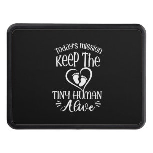 Grandfather Quotes   Keep The Tiny Human Alive Hitch Cover