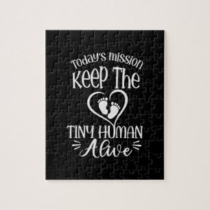 Grandfather Quotes   Keep The Tiny Human Alive Jigsaw Puzzle