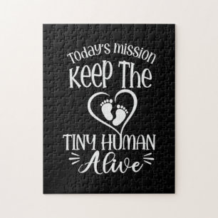 Grandfather Quotes   Keep The Tiny Human Alive Jigsaw Puzzle