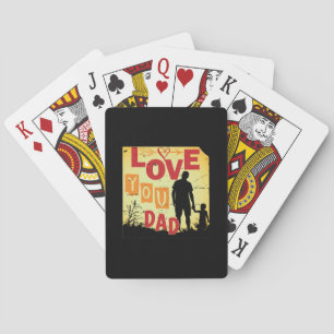 Grandfather Quotes   Love You Dad Poker Cards