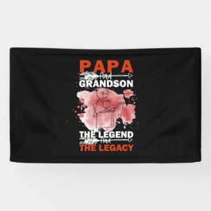 Grandfather Quotes Papa And Grandson Banner