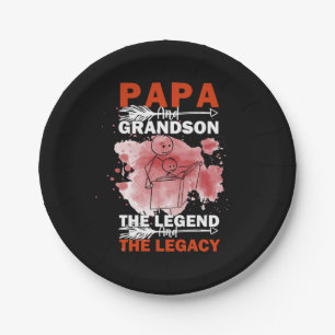 Grandfather Quotes   Papa And Grandson Paper Plates