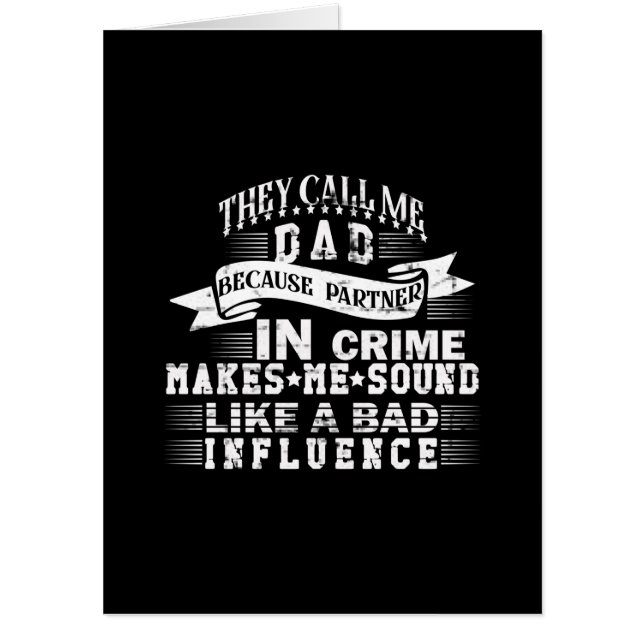 Grandfather Quotes | They Call Me Dad Card (Front)
