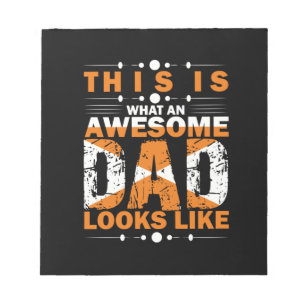 Grandfather Quotes What An Awesome Dad Notepad