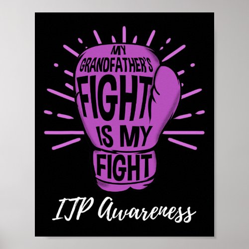 Grandfathers Fight Is My Fight Immune Itpawarenes Poster