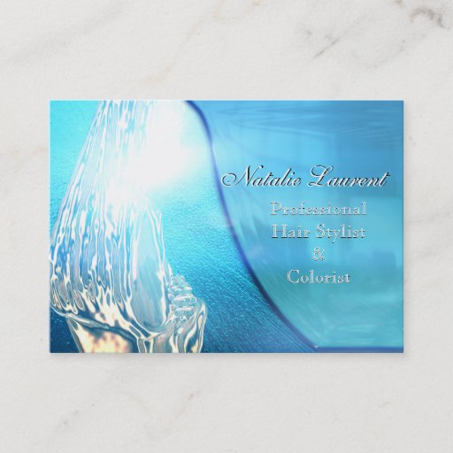 Customizable Grandflair Modern Stylist  3.5" x 2.5" Business Card Templates