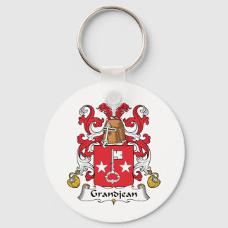 Grandjean Family Crest Keychain