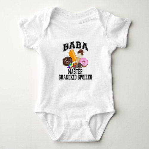 Grandkid Spoiler Baba Baby Bodysuit