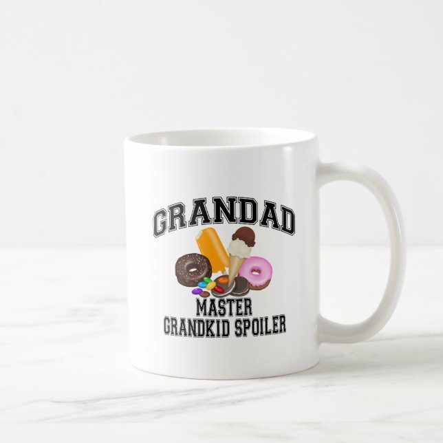 Grandkid Spoiler Grandad Coffee Mug (Right)