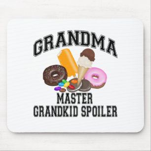 Grandkid Spoiler Grandma Mouse Pad
