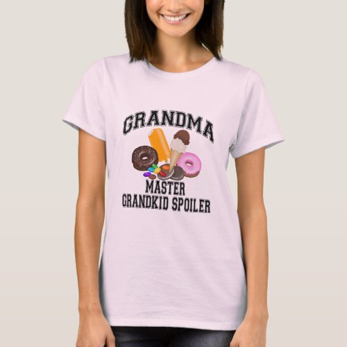 Grandkid Spoiler Grandma T_Shirt