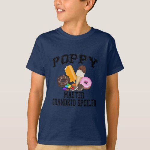 Grandkid Spoiler Poppy T_Shirt