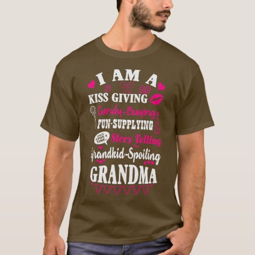 Grandkid Spoiling Grandma T_Shirt