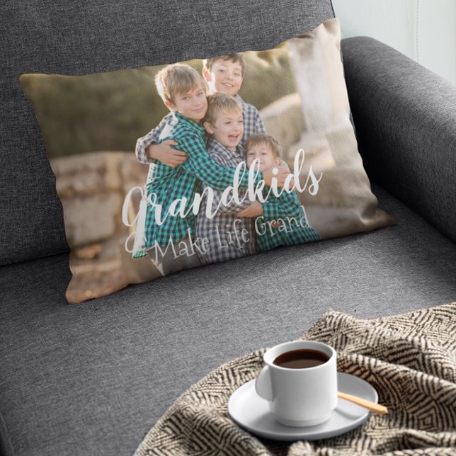 Grandkids Make Life Grand Accent Pillow (Creator Uploaded)