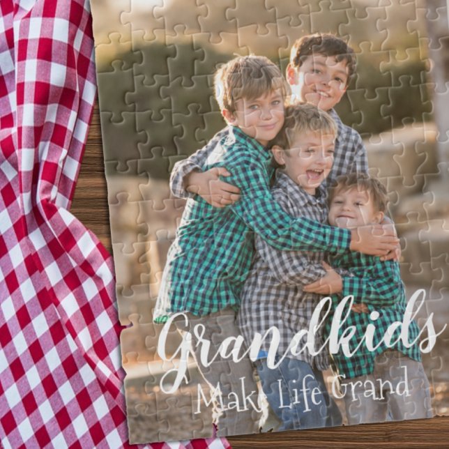 Grandkids Make Life Grand Jigsaw Puzzle (Creator Uploaded)