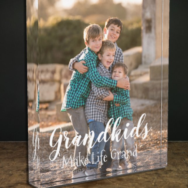 Grandkids Make Life Grand Photo Block (Creator Uploaded)
