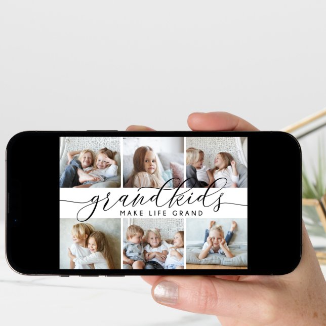 Grandkids Make Life Grand Photo Card (Front Digital)