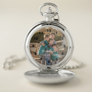 Grandkids Make Life Grand Pocket Watch