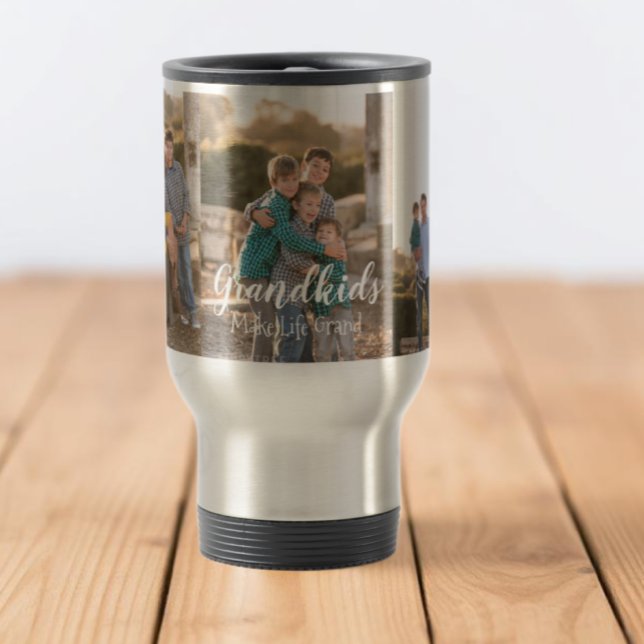 Grandkids Make Life Grand Travel Mug (Creator Uploaded)