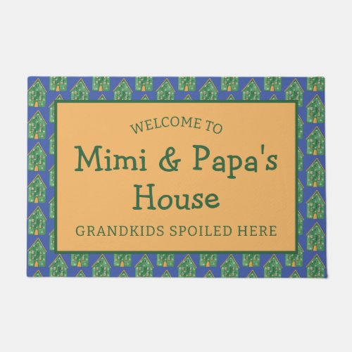 Grandkids Spoiled Here Grandparents Doormat