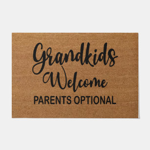 Grandparents Welcome Door Mat – Personalized Doormat – Custom Coir Mat –  Home Decor – Gifts For Them – Giftsparkes