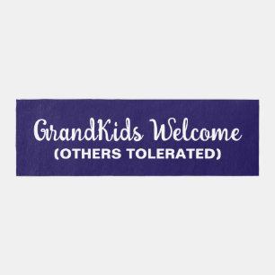 GrandKids Welcome Others Tolerated Outdoor Rug