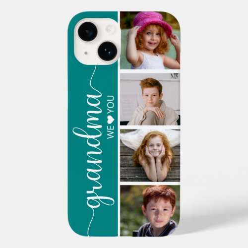 Grandma 4 Photo Case_Mate iPhone 14 Case