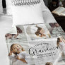 Grandma 8-Photo Custom Text Personalized Gift Fleece Blanket