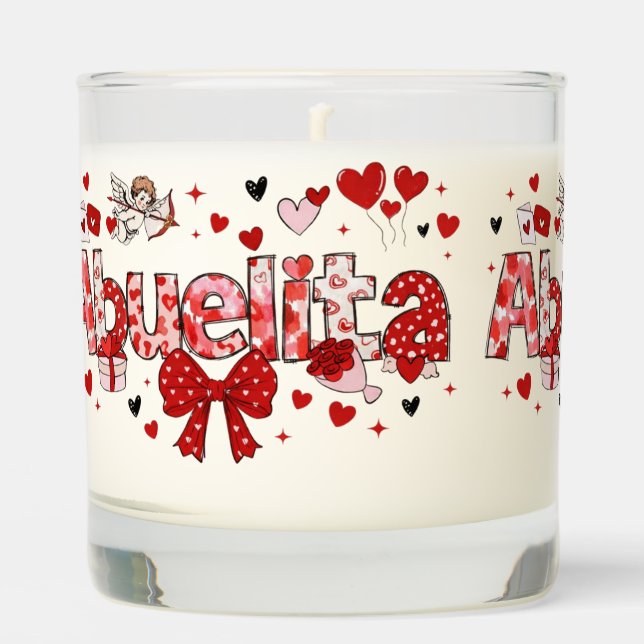 Grandma abuelita  scented candle (Front)