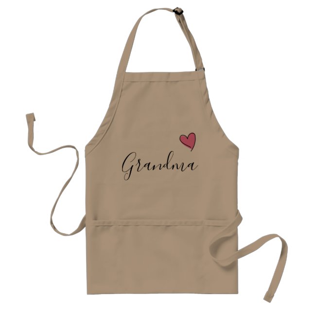 Grandma Adult Apron (Front)