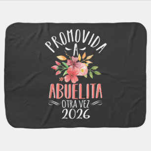 Grandma Again In Spanish Baby Blanket