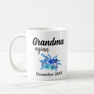 Grandma Again,Personalized Grandparent Gift Coffee Mug
