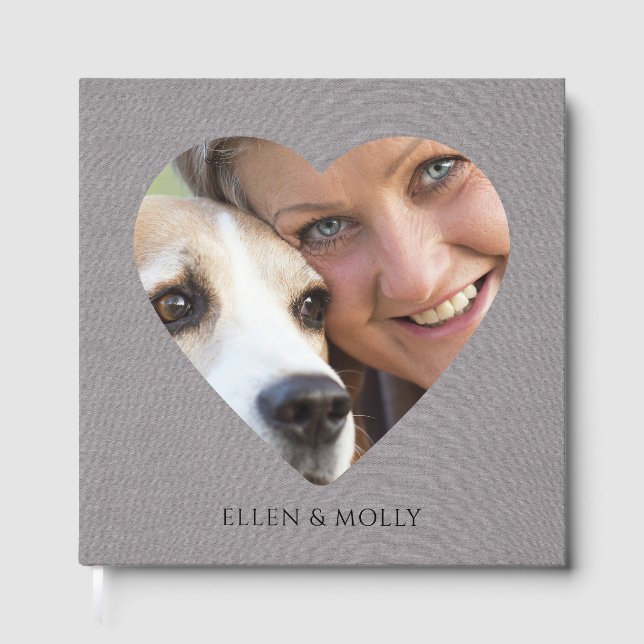 Grandma And Dog Photo Album Book (Front)