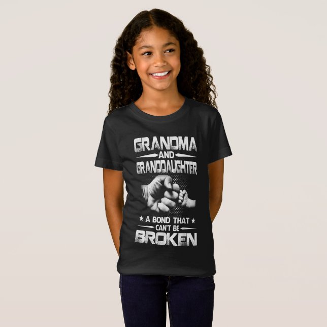 Grandma And Granddaughter Gift T-Shirt (Front Full)