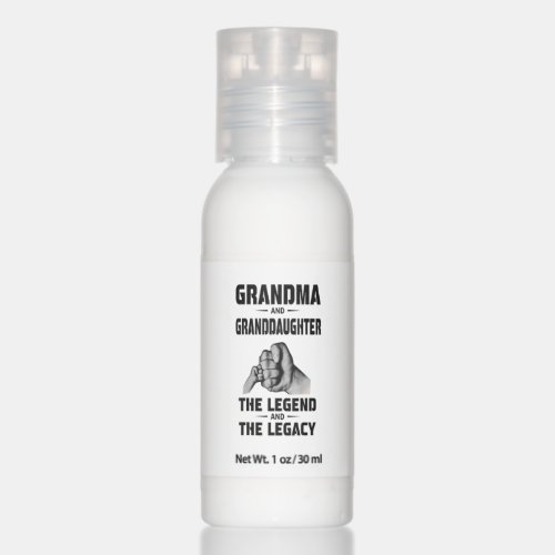 Grandma And Granddaughter Legend And Legacy Hand Lotion