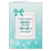 Grandma and Grandpa Announcement card (Front)