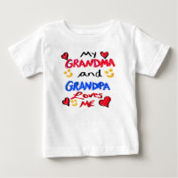Grandma and Grandpa Loves Me Hearts