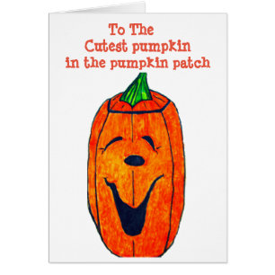 GRANDMA AND GRANDPA'S CUTEST PUMPKIN CARDS