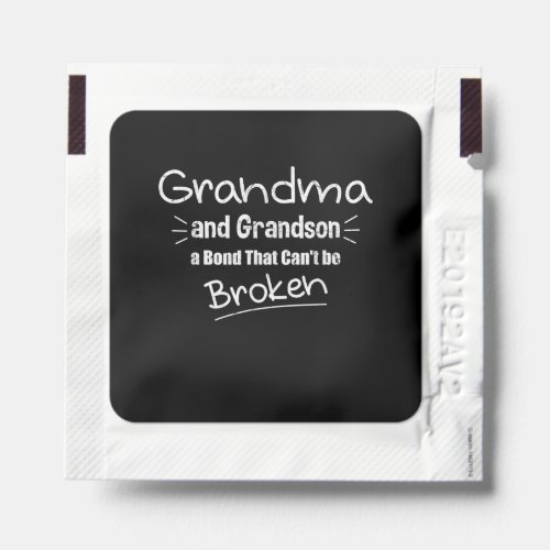 Grandma And Grandson A Bond That Cant Be Broken Hand Sanitizer Packet