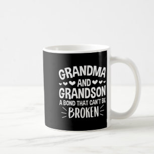 Grandma And Grandson A Bond That Can't Be Broken Coffee Mug