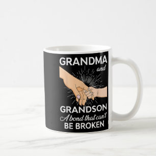 Grandma And Grandson A Bond That Can't Be Broken Coffee Mug