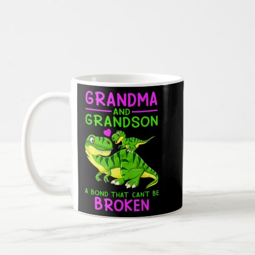 Grandma And Grandson A Bond That Cant Be Broken  Coffee Mug