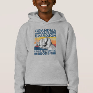 Grandma And Grandson A Bond That Cant Be Broken Hoodie