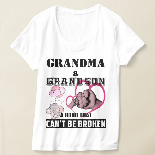 Grandma And Grandson A Bond That Cant Be Broken T_Shirt